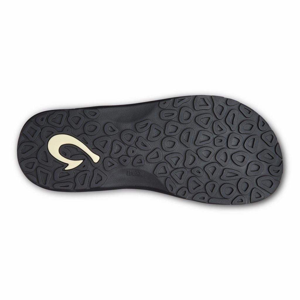 Olukai Men's Ohana Flip Flop - Black US205-431